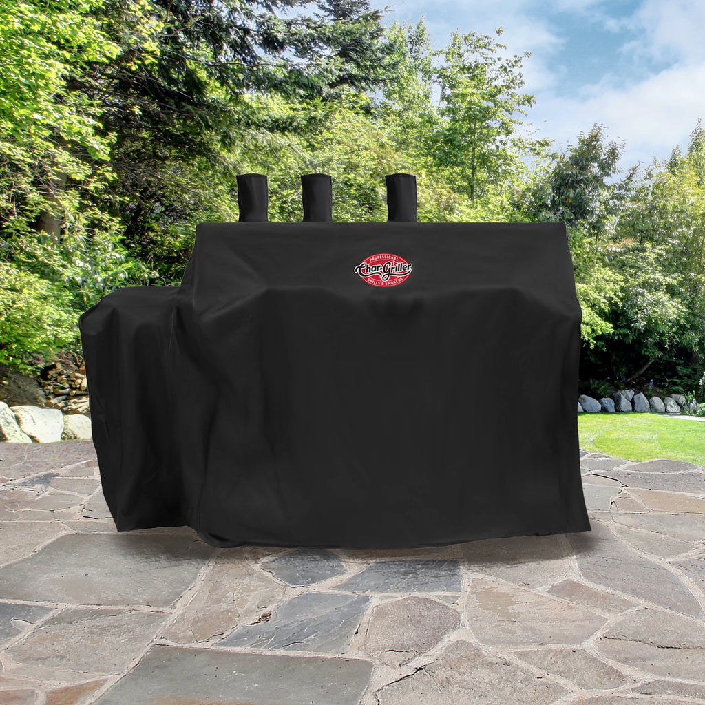 Grill cover 8080 covers a grill without a side fire box