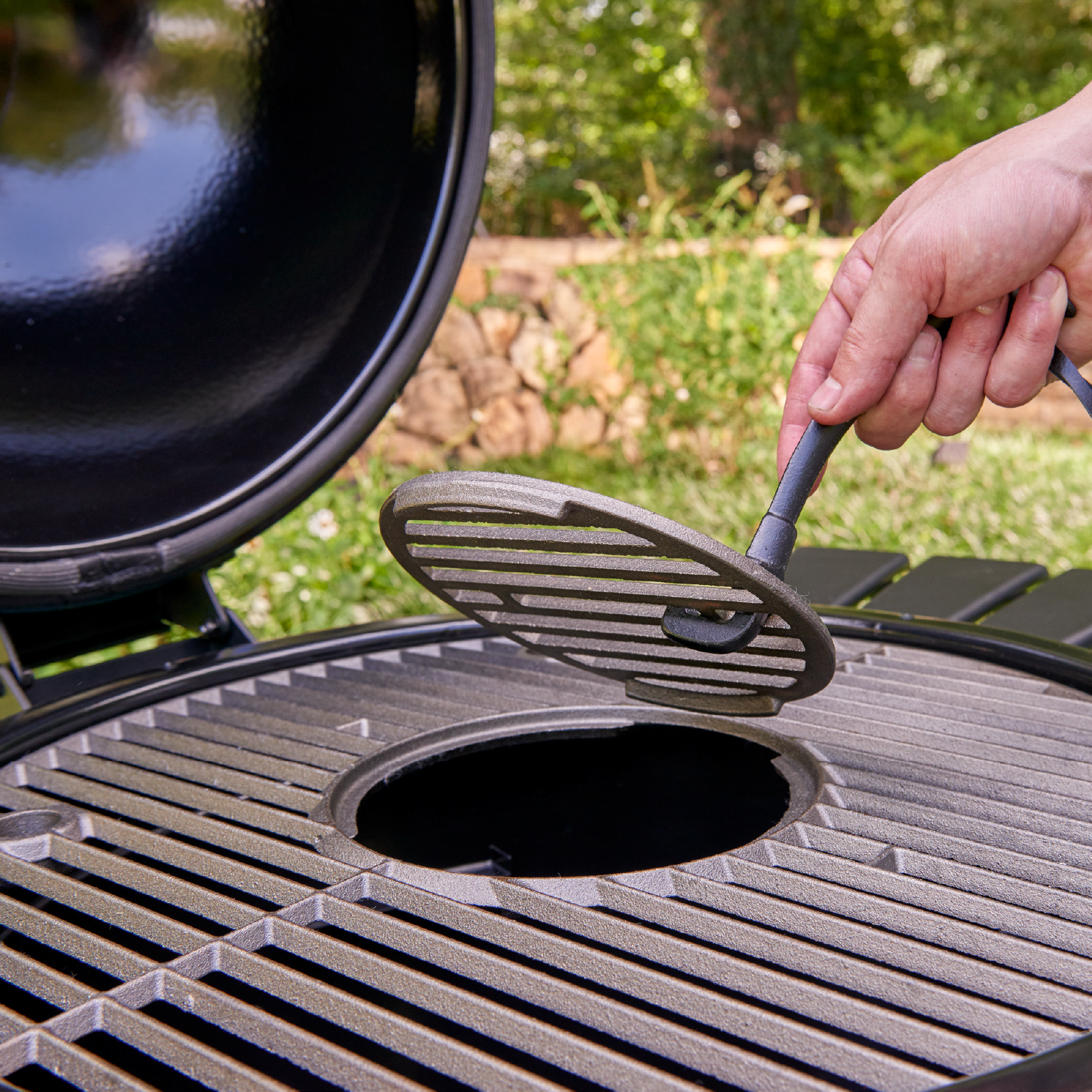 Gusseisen-Grillrost-Set 49,5 Cm Rund – Ersatz Für Char Griller Akorn, Pit Boss K24
