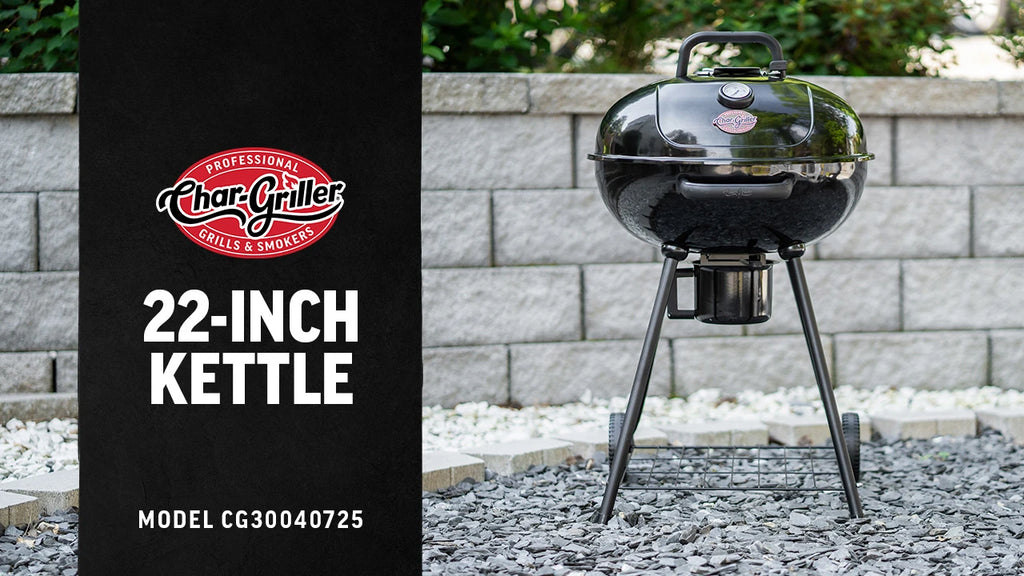 chihee outdoor cooking kettle 57-cm Kettle Charcoal Grill and Smoker